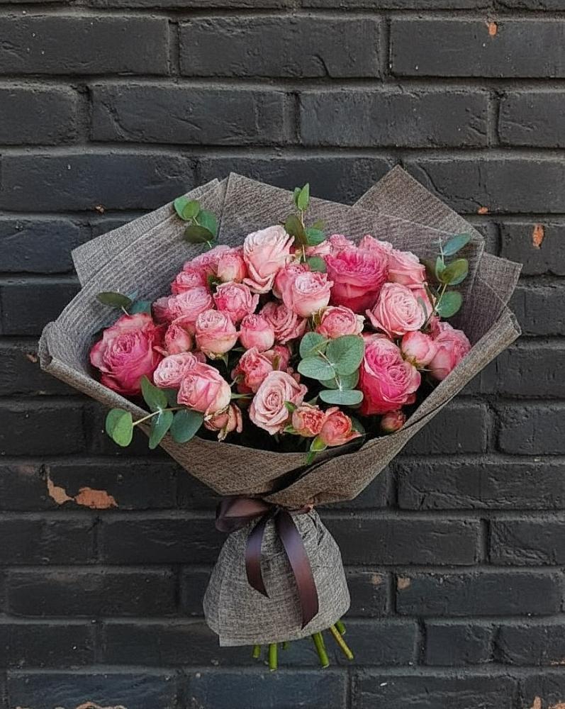 Букет цветов из: Розы в Новопокровской