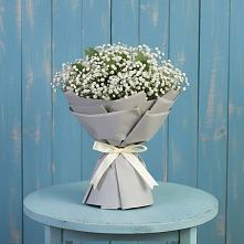 Букет цветов из:  Гипсофила в Новопокровской
