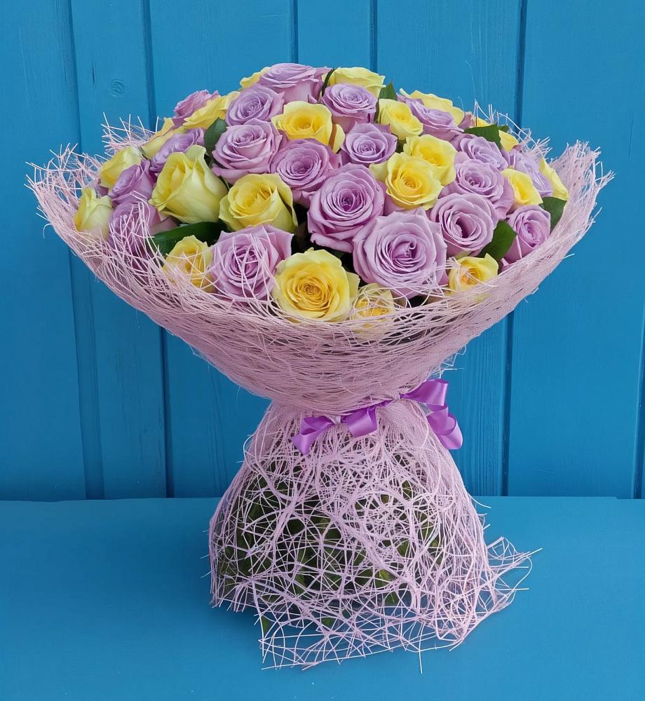 Букет 101 Волшебный Миг в Новопокровской