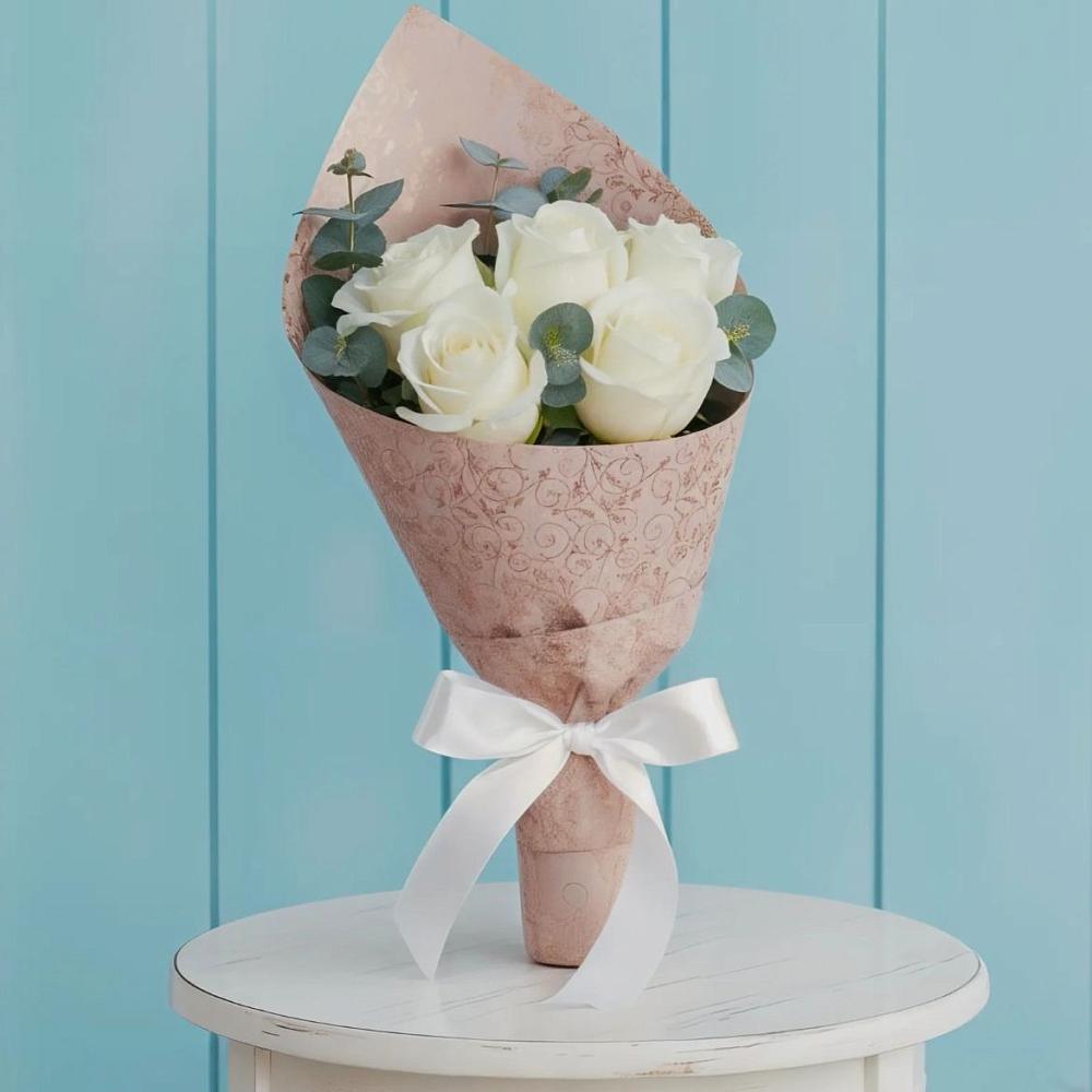 Букет цветов из: Розы в Новопокровской