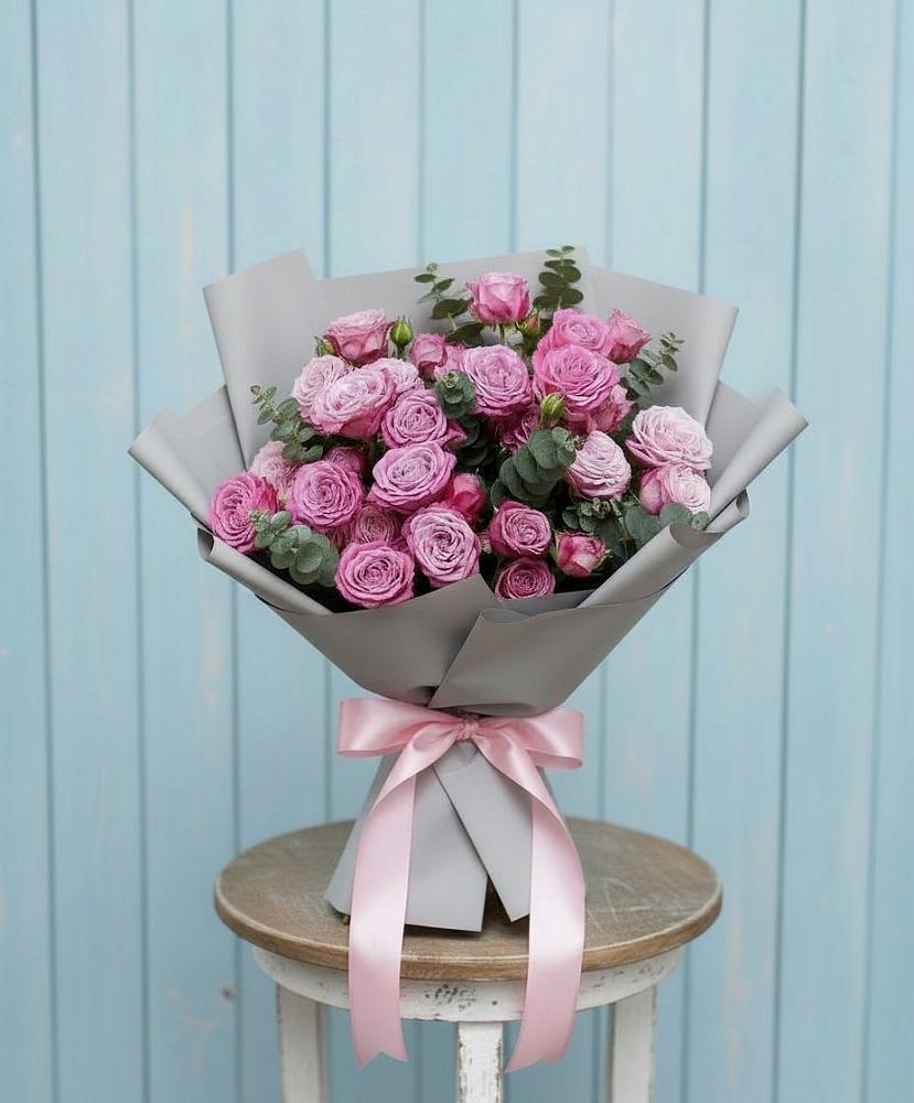 Букет цветов из: Розы в Новопокровской