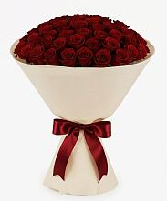 Букет 101 Бордовая роза Блэк Бакарра #REPLACE_PRED# Новопокровской