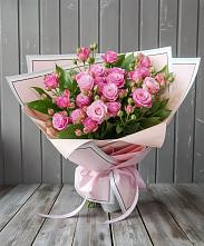 Букет Розовый кустик #REPLACE_PRED# Новопокровской