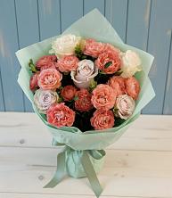 Букет цветов из:  Розы в Новопокровской