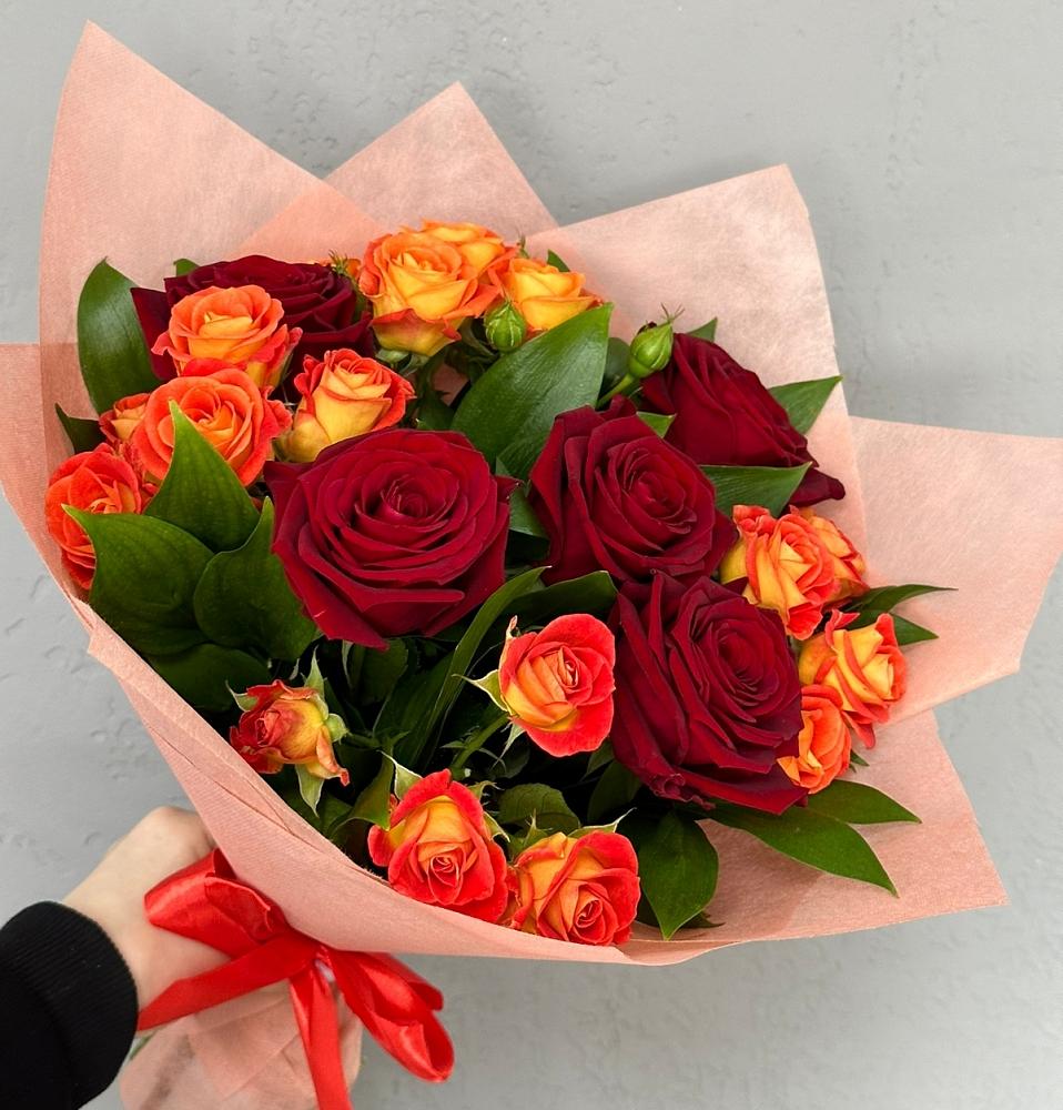 Букет Любовь и восторг в Новопокровской