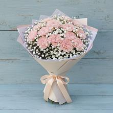 Букет цветов из:  Гвоздики в Новопокровской