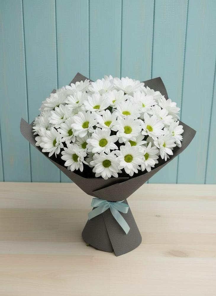 Букет цветов из: Хризантемы в Новопокровской