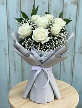 Букет цветов из:  Розы #REPLACE_PRED# Новопокровской