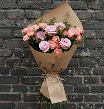 Букет цветов из:  Розы в Новопокровской