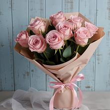 Букет цветов из:  Розы в Новопокровской