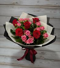 Букет цветов из:  Розы в Новопокровской