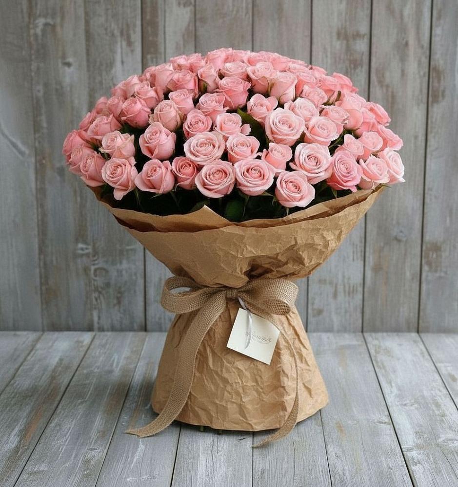 Букет 151 Роза Роуз в Новопокровской