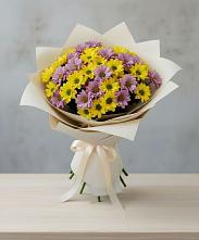 Букет цветов из:  Хризантемы в Новопокровской