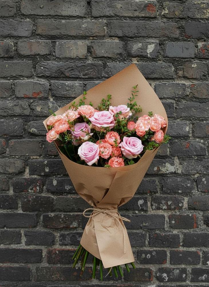 Букет цветов из: Розы в Новопокровской