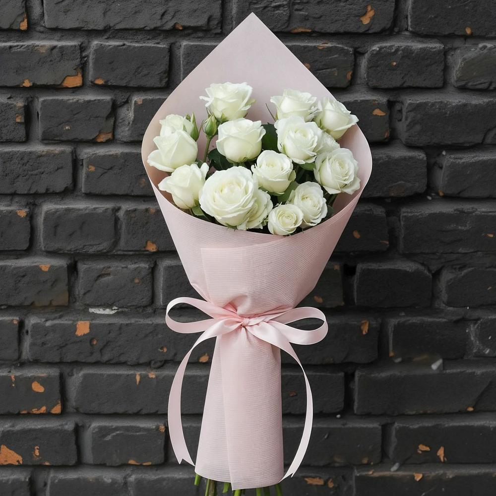 Букет цветов из: Розы в Новопокровской