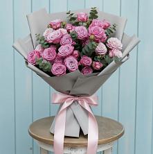 Букет цветов из:  Розы в Новопокровской